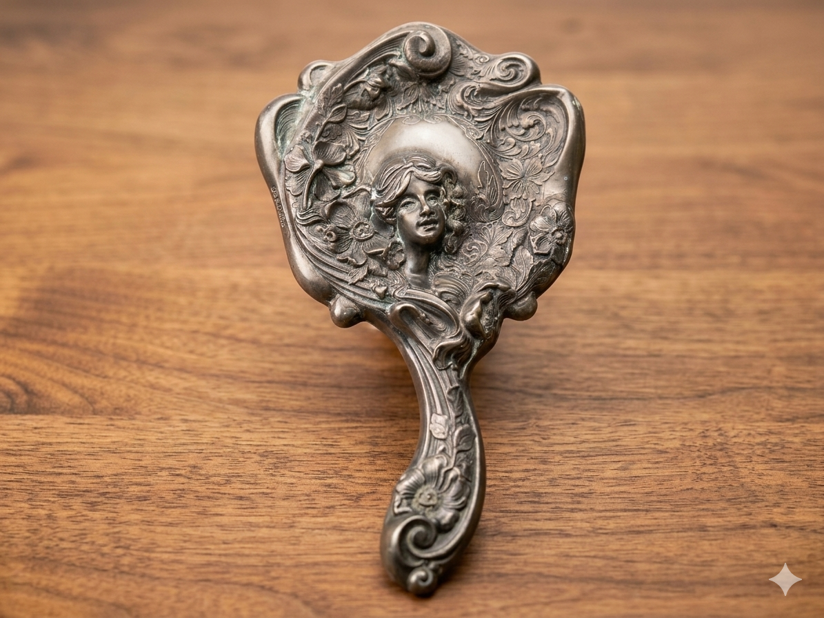 ART NOUVEAU HAND-MIRROR