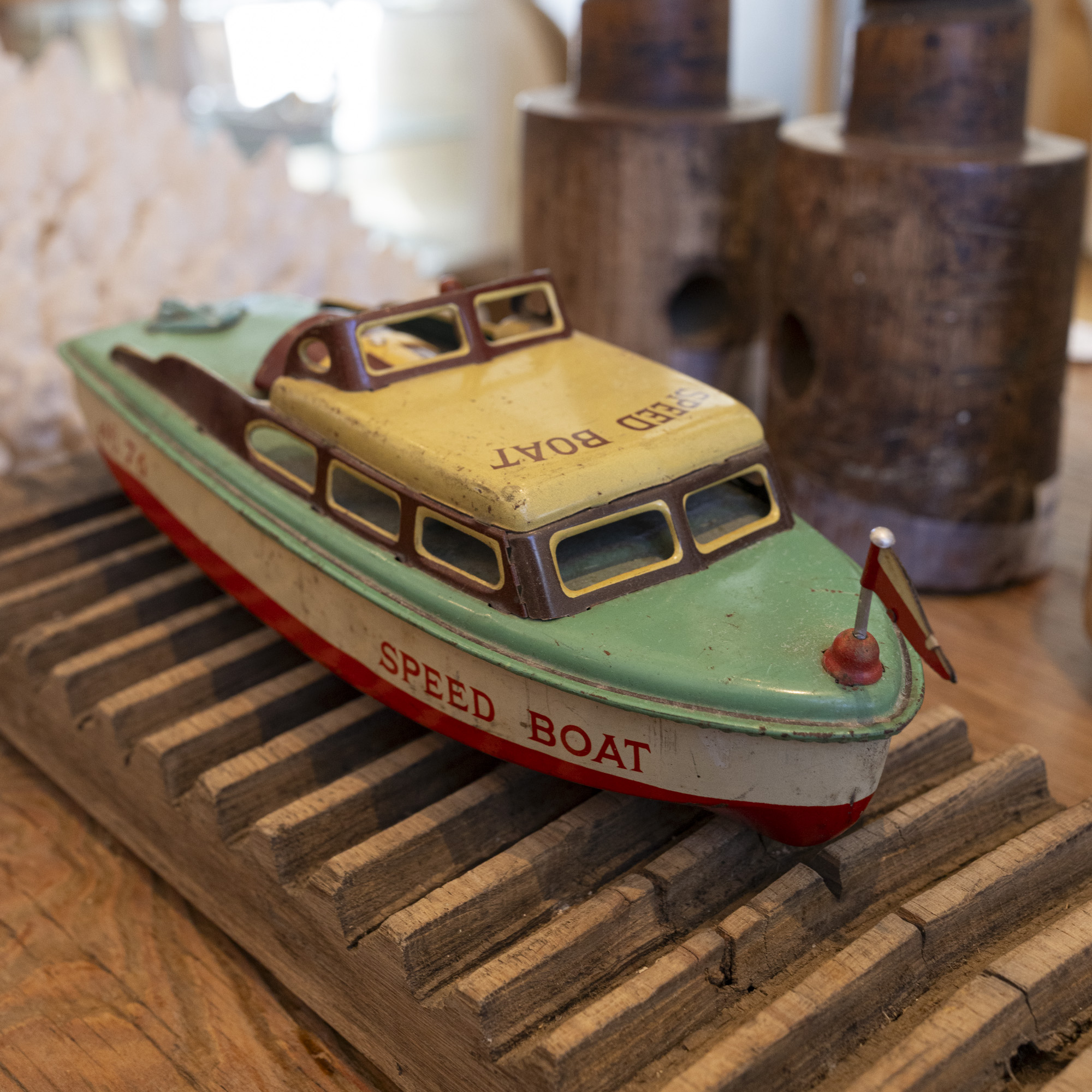 Antique Speed Boat #76